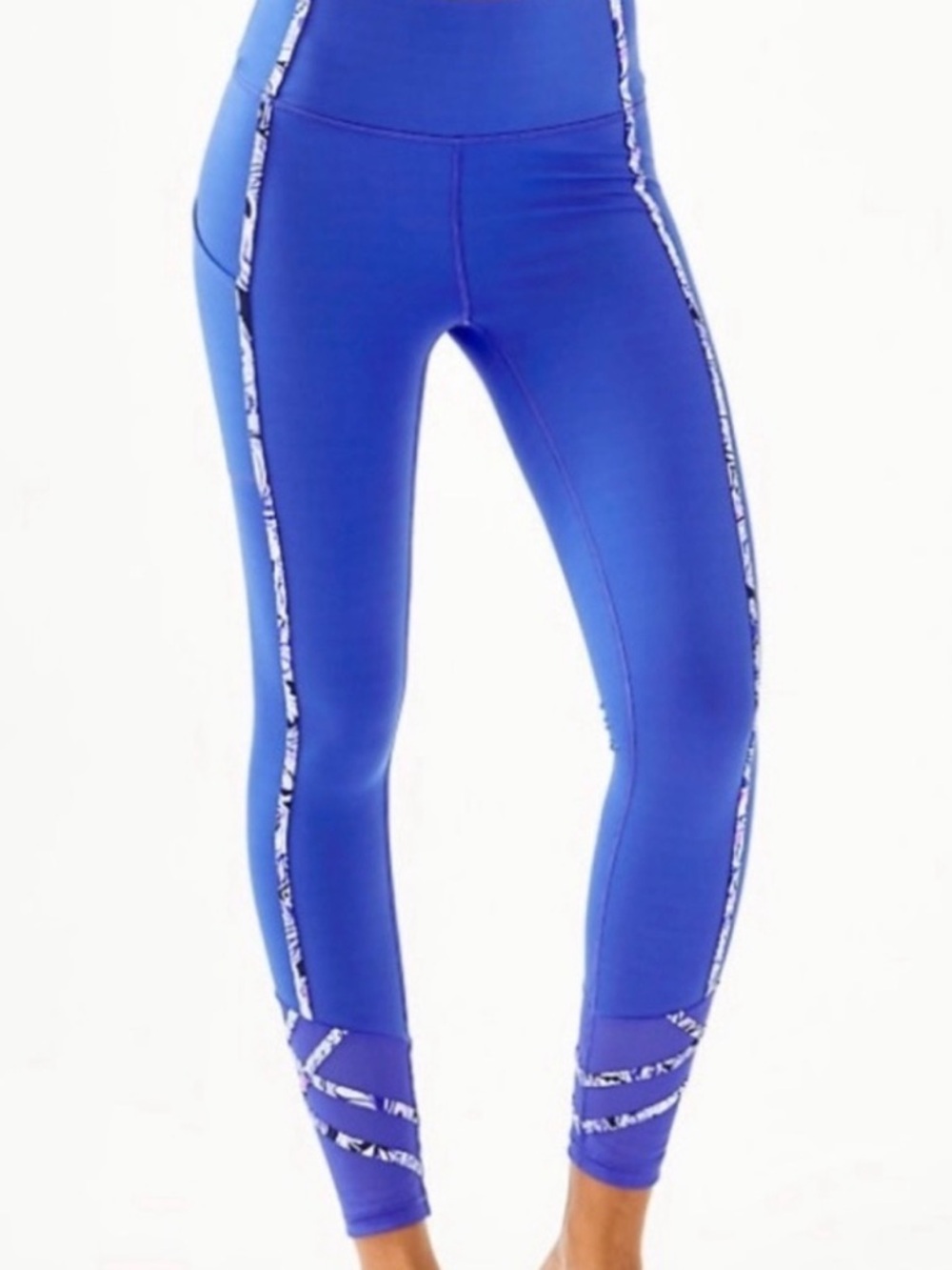 Lilly Pulitzer Luxletic High-Waist Leggings in Namastay in the Jungle Size M